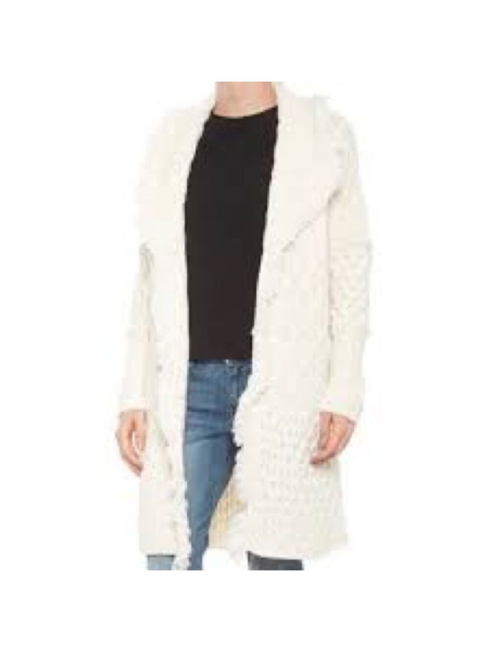 Cocogio Open Front Cardigan Sz Small